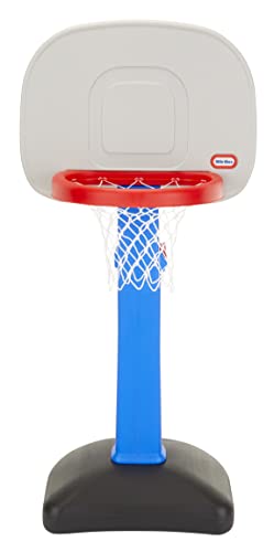 Little Tikes Easy Score Basketball Set, Blue, 3 Balls - Amazon Exclusive, 23.75 x 22 x 61 inches - Image 6