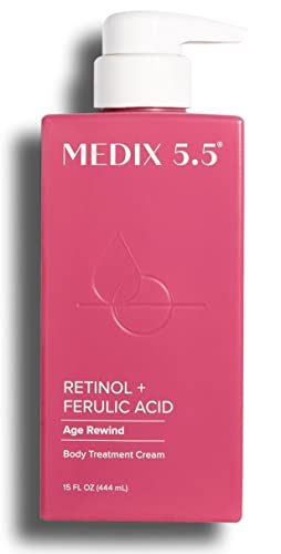Medix Retinol Body Lotion - Firming Moisturizer for Crepey, Sagging, Sun Damaged Skin - 15 Fl Oz - Image 2