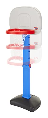 Little Tikes Easy Score Basketball Set, Blue, 3 Balls - Amazon Exclusive, 23.75 x 22 x 61 inches - Image 7