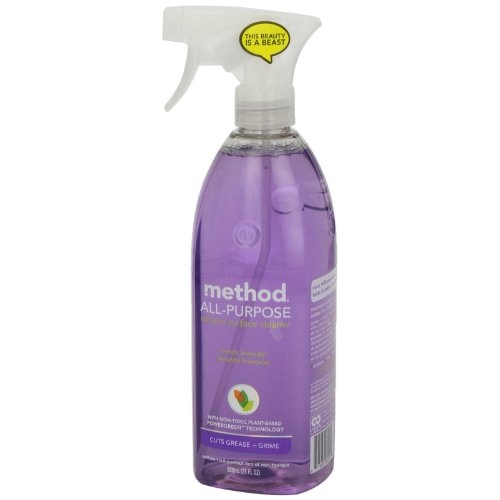 Method All-Purpose Cleaner Spray, French Lavender, Plant-Based and Biodegradable Formula Perfect for Most Counters, Tiles and More, 28 Fl Oz, (Pack of 1) - Image 8