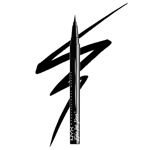 NYX PROFESSIONAL MAKEUP Epic Ink Liner, Waterproof Liquid Eyeliner - Black, Vegan Formula - Image 1