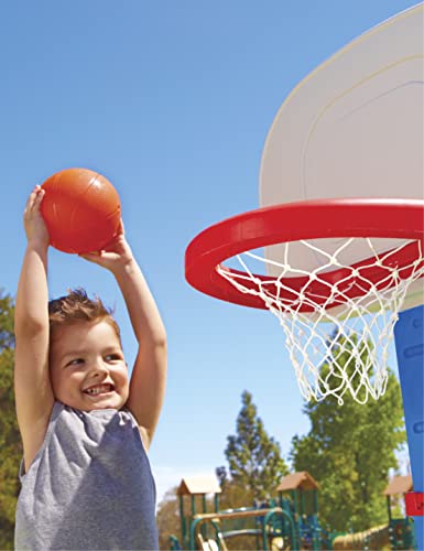 Little Tikes Easy Score Basketball Set, Blue, 3 Balls - Amazon Exclusive, 23.75 x 22 x 61 inches - Image 2