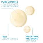 La Roche-Posay Pure Vitamin C Face Serum with Hyaluronic Acid & Salicylic Acid, Anti Aging Face Serum for Wrinkles & Uneven Skin Texture to Visibly Brighten & Smooth. Suitable for Sensitive Skin - Image 5