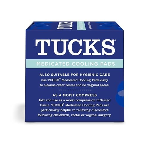 TUCKS Medicated Cooling Pads, 100 Count – Pads with Witch Hazel, Cleanses Sensitive Areas, Protects from Irritation, Hemorrhoid Treatment, Medicated Pads Used By Hospitals - Image 7