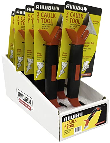 ALLWAY CT31 3-in-1 Caulk Tool for Removal and Application - Image 2