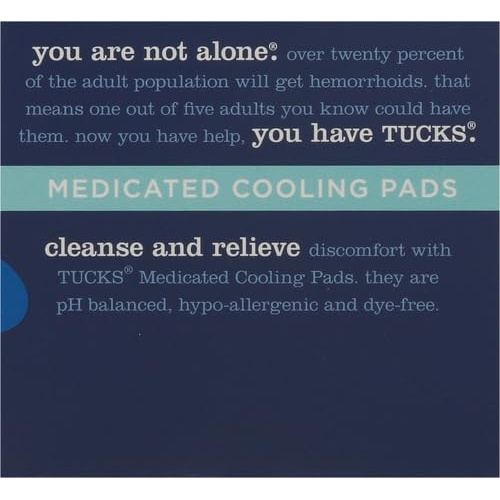 TUCKS Medicated Cooling Pads, 100 Count – Pads with Witch Hazel, Cleanses Sensitive Areas, Protects from Irritation, Hemorrhoid Treatment, Medicated Pads Used By Hospitals - Image 3