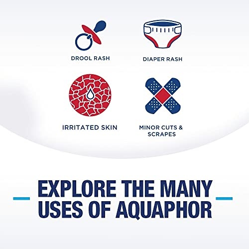 Aquaphor Baby Healing Ointment Advanced Therapy Skin Protectant, Dry Skin and Diaper Rash Ointment, 14 Oz Jar - Image 4