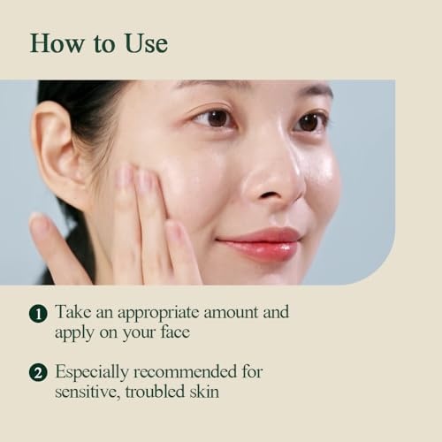 Pyunkang Yul [PKY] Calming Moisture Barrier Cream Instantly Soothes Sensitive Skin, Hyaluronic Acid & Ceramide for Hydration, Vegan, Korean Skincare (1.69 Fl. Oz, 50ml) - Image 2