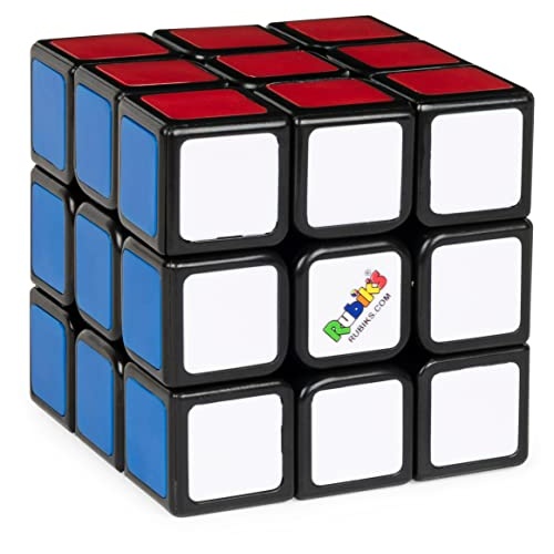 Rubik’s Cube, The Original 3x3 Color-Matching Puzzle Classic Problem-Solving Challenging Brain Teaser Fidget Toy, Packaging May Vary, for Adults & Kids Ages 8 and up - Image 1