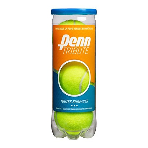 Penn Tribute - All Courts Felt Pressurized Tennis Ball, 1 Can, 3 Balls - Image 6