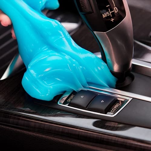 PULIDIKI Car Cleaning Gel Universal Detailing Kit Automotive Dust Car Crevice Cleaner Slime Auto Air Vent Interior Detail Removal for Car Putty Cleaning Keyboard Cleaner Car Accessories Blue - Image 1