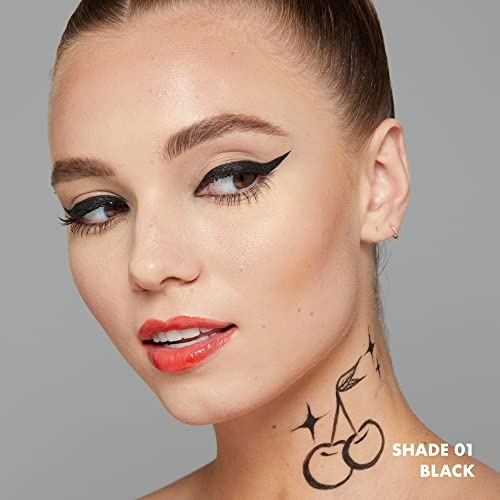 NYX PROFESSIONAL MAKEUP Epic Ink Liner, Waterproof Liquid Eyeliner - Black, Vegan Formula - Image 5