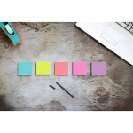 Post-it Super Sticky Notes, 3x3 in, 24 Pads, 2x the Sticking Power, Supernova Neons, Bright Colors, Recyclable - Image 6