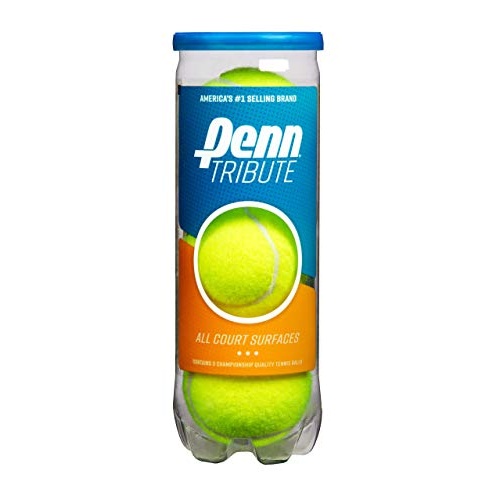 Penn Tribute - All Courts Felt Pressurized Tennis Ball, 1 Can, 3 Balls - Image 1