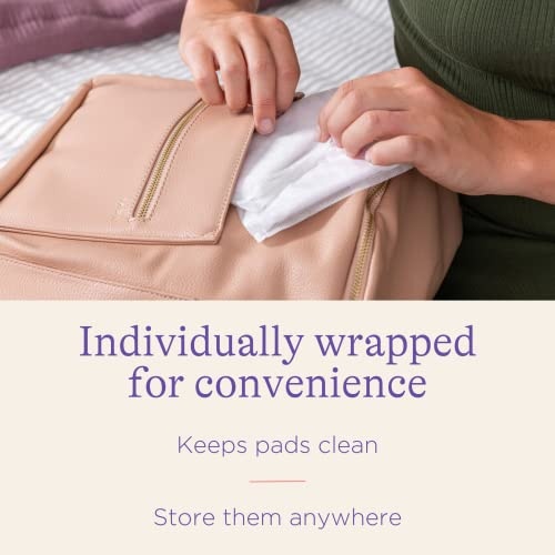 Lansinoh Stay Dry Disposable Nursing Pads, Soft and Super Absorbent Breast Pads, Breastfeeding Essentials for Moms, 200 Count - Image 4