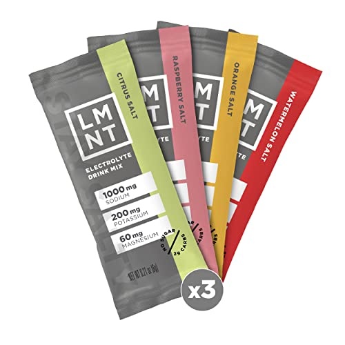 LMNT Zero-Sugar Electrolytes - Variety Salt - Hydration Powder Packets | No Dodgy Ingredients | Keto & Paleo Friendly | 12 Sticks - Image 1