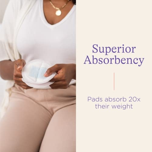 Lansinoh Stay Dry Disposable Nursing Pads, Soft and Super Absorbent Breast Pads, Breastfeeding Essentials for Moms, 200 Count - Image 7