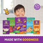 Annie's Organic Variety Pack, Cheddar Bunnies, Bunny Grahams and Cheddar Squares, 12 Pouches, 11 oz - Image 4