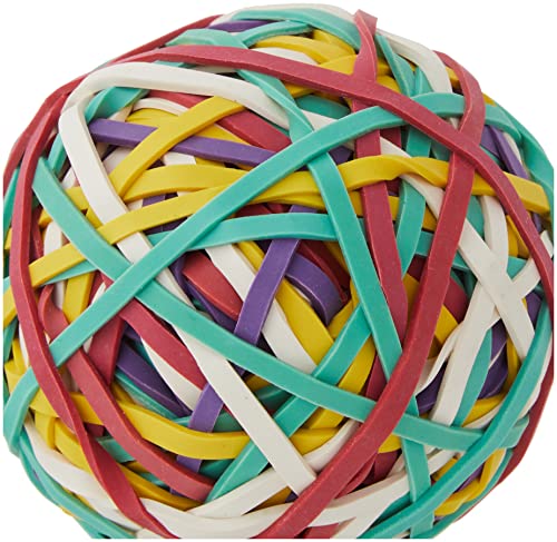 U Brands Ball Of Rubber Bands, Assorted Colors - Image 3