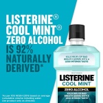 Listerine Zero Alcohol Mouthwash, Alcohol-Free Oral Rinse to Kill 99% of Germs That Cause Bad Breath for Fresh Breath & Clean Mouth, Less Intense Taste, Cool Mint Flavor, 1 L - Image 12