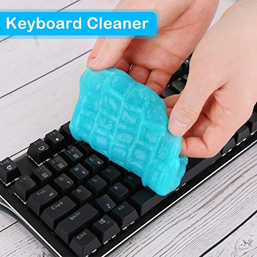 PULIDIKI Car Cleaning Gel Universal Detailing Kit Automotive Dust Car Crevice Cleaner Slime Auto Air Vent Interior Detail Removal for Car Putty Cleaning Keyboard Cleaner Car Accessories Blue - Image 5
