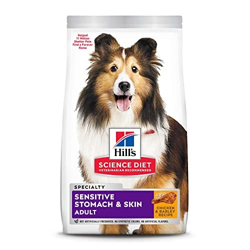 Hill's Science Diet Dry Dog Food, Adult, Sensitive Stomach & Skin, Chicken Recipe, 30 lb. Bag - Image 1