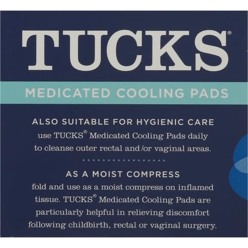 TUCKS Medicated Cooling Pads, 100 Count – Pads with Witch Hazel, Cleanses Sensitive Areas, Protects from Irritation, Hemorrhoid Treatment, Medicated Pads Used By Hospitals - Image 4