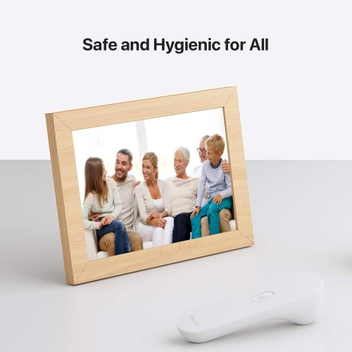 iHealth No-Touch Forehead Thermometer, Infrared Digital Thermometer for Adults and Kids, Touchless Baby Thermometer, 3 Ultra-Sensitive Sensors, Large LED Digits, Quiet Vibration Feedback, Non Contact - Image 3