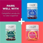 OLLY Undeniable Beauty Gummy, For Hair, Skin, Nails, Biotin, Vitamin C, Keratin, Chewable Supplement, Grapefruit, 30 Day Supply - 60 Count - Image 4