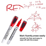 Volcanics Magnetic Dry Wipe Pens Dry Erase Markers With Eraser Cap Low Odor Fine Tip Whiteboard Pens Pack of 12,10 Colors - Image 3