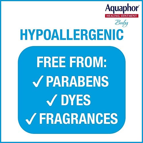Aquaphor Baby Healing Ointment Advanced Therapy Skin Protectant, Dry Skin and Diaper Rash Ointment, 14 Oz Jar - Image 3