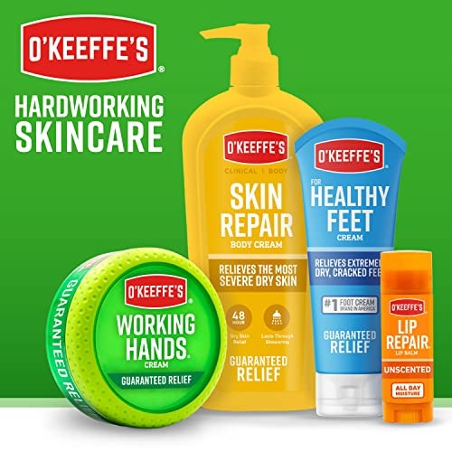 O'Keeffe's for Healthy Feet Foot Cream, Guaranteed Relief for Extremely Dry, Cracked Feet, Instantly Boosts Moisture Levels, 3.2 Ounce Jar, (Pack of 1) - Image 3