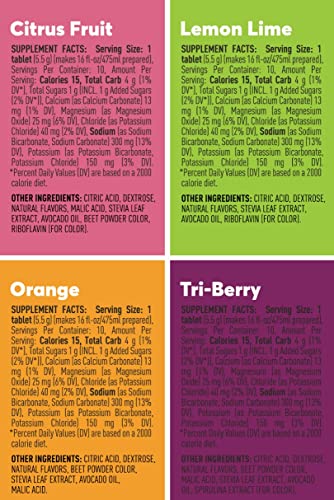 Nuun Sport Electrolyte Tablets for Proactive Hydration, Mixed Citrus Berry Flavors, 4 Pack (40 Servings) - Image 2