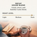Peet's Coffee, Dark Roast Decaffeinated Coffee K-Cup Pods for Keurig Brewers - Decaf House Blend , 10 count (Pack of 6) - Image 7