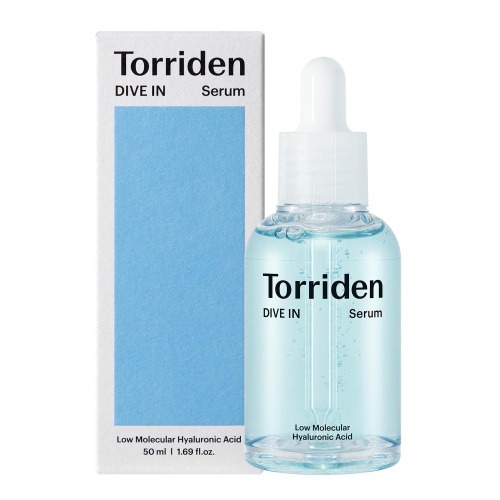 Torriden DIVE-IN Low-Molecular Hyaluronic Acid Serum, 1.69 fl oz | Fragrance-free Face Serum for Dry, Dehydrated, Oily Skin | Vegan, Clean, Cruelty-Free Korean Skin Care - Image 1
