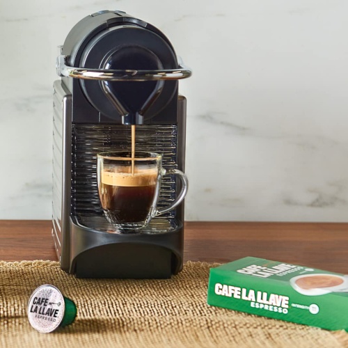 Cafe La Llave Espresso Capsules - Intensity 11, 40 Recyclable Pods - Roasted and Packed in the USA - Nespresso OriginalLine Compatible - Image 2