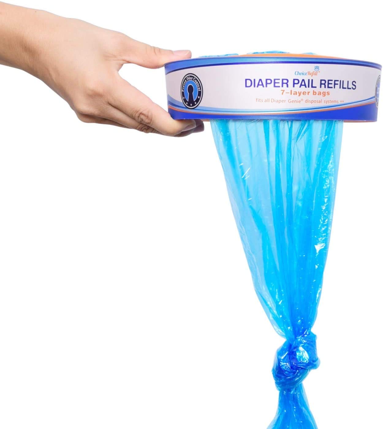 ChoiceRefill Compatible with Diaper Genie Pails, 4-Pack, 1080 Count - Image 3