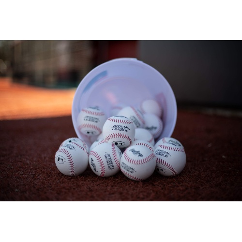 Rawlings | Official League Recreational Use Practice Baseballs | Youth/8U | OLB3 | Bucket | 24 Count - Image 4