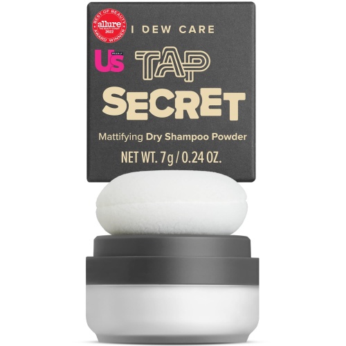 I DEW CARE Dry Shampoo Powder - Tap Secret | With Black Ginseng, Non-aerosol, Benzene-free, Mattifying Root Boost, No White Cast, Travel Size Dry Shampoo for Woman - Image 1