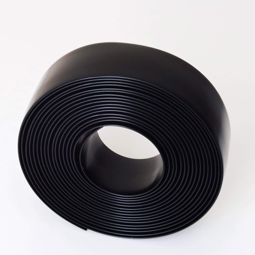 KOMORAX Black 2" Wide 20' Length Chair Vinyl Strap Strapping for Patio Lawn Garden Outdoor Furniture Matte Finish Color - Image 3