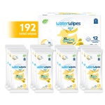WaterWipes Plastic-Free XL Bathing Wipes for Toddlers & Babies, 99.9% Water Based Wipes, Unscented & Hypoallergenic for Sensitive Skin, 192 Count (12 pack), Packaging May Vary - Image 6
