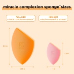 Real Techniques Mini Miracle Complexion Sponges, Small Makeup Blending Sponges, For Foundation & Concealer, Mini Size for Under Eyes & Touch-Ups, Natural Makeup, Latex-Free, 4 Count - Image 8