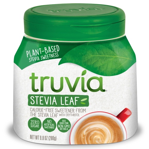 Truvia Original Calorie-Free Sweetener from the Stevia Leaf Spoonable (9.8 Ounce Stevia Jar) - Image 1
