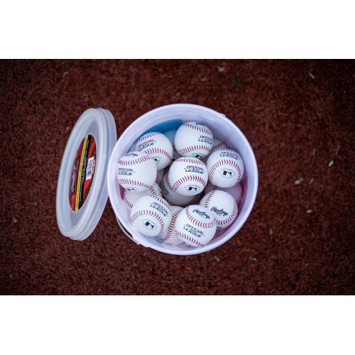 Rawlings | Official League Recreational Use Practice Baseballs | Youth/8U | OLB3 | Bucket | 24 Count - Image 6